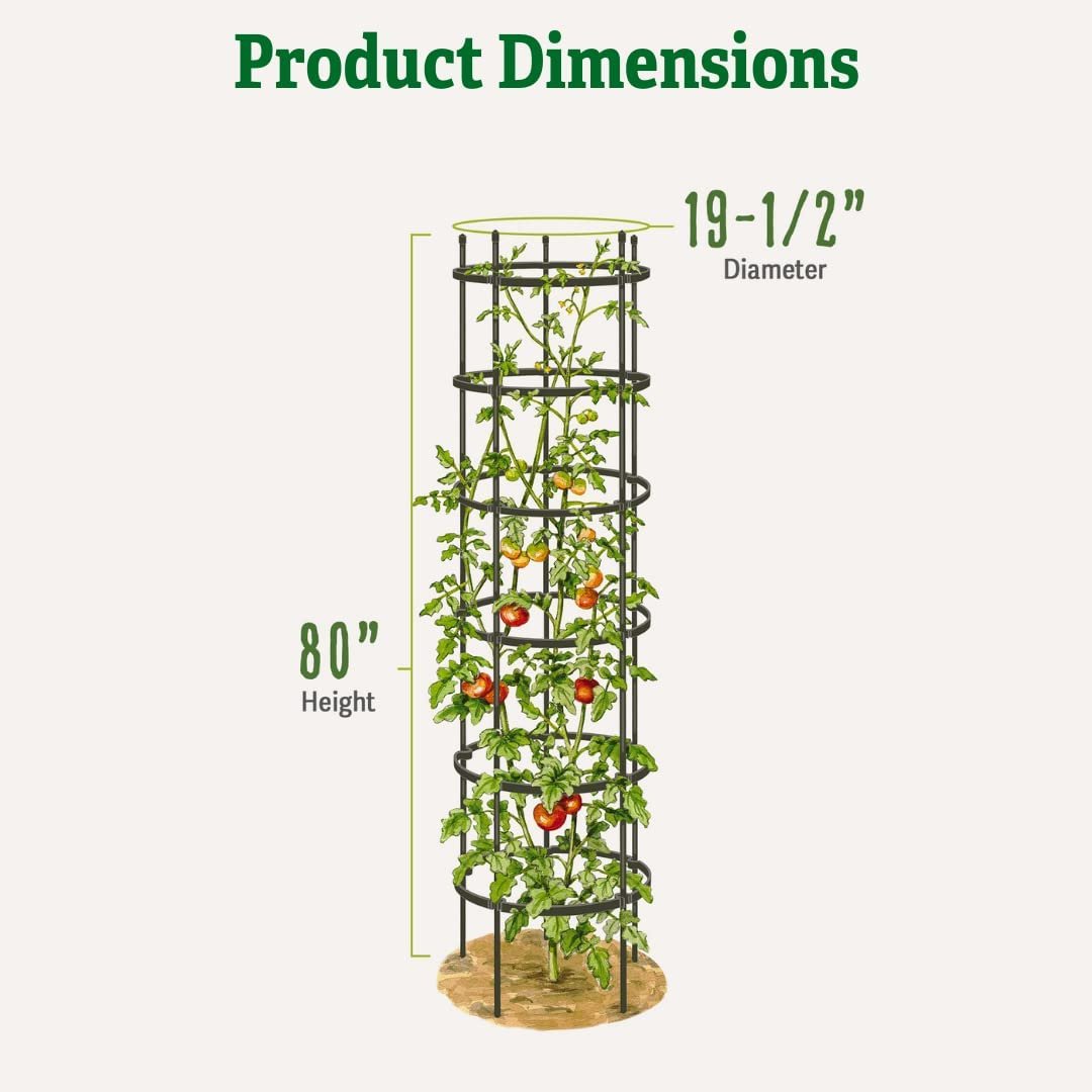 Titan Tall Tomato Cages, Set of 3