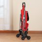 Tri Wheel Shopping Cart with Foldable Seat