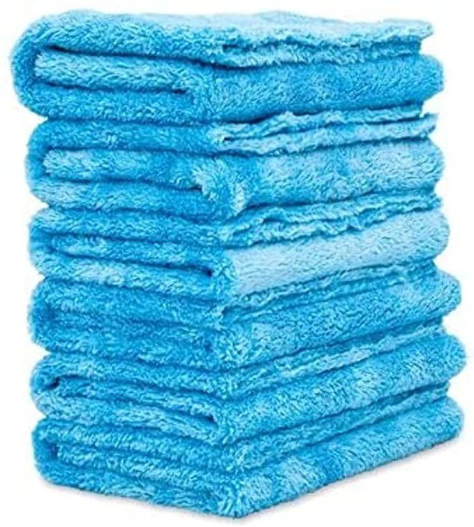 Griot's Garage Microfiber Plush Edgeless Towels Set of 6
