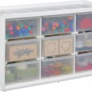 ArtBin 6809PC Store In Drawer Cabinet Sewing, Plastic Storage Unit with 9 Drawers