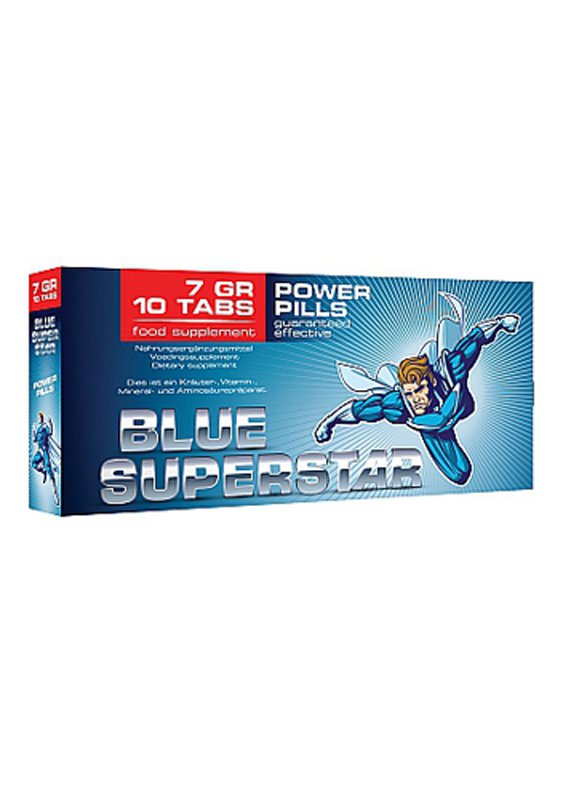 Natural Blue Superstar Erection Pills for Men