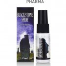 Black Stone Spray Delay Long Lasting Prolong Ejaculation Strong Longer Men 15ml 0.5 fl oz