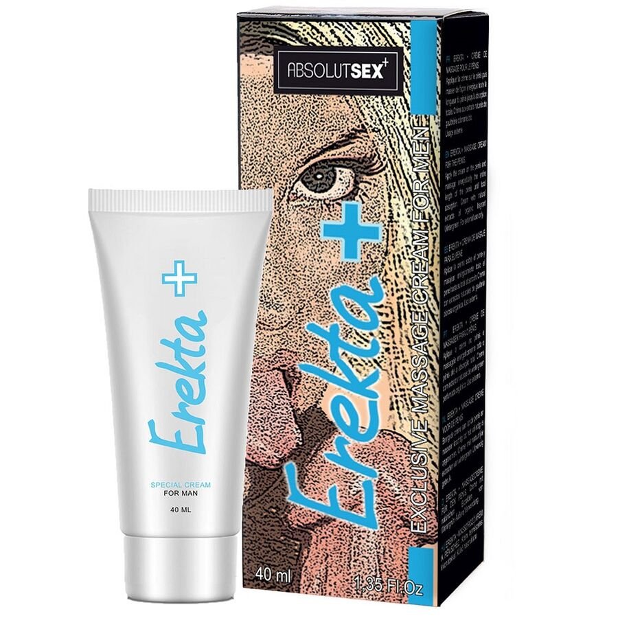 Erekta Plus Cream for Penis Erections 1.35 fl oz / 40ml