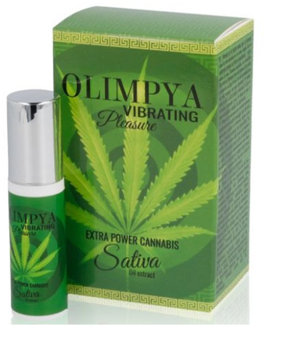 Olimpya Vibrating Cannabis Sativa Maria Enhancer Oil Seed Hemp Weed Stimulant Aphrodisiac 6ml