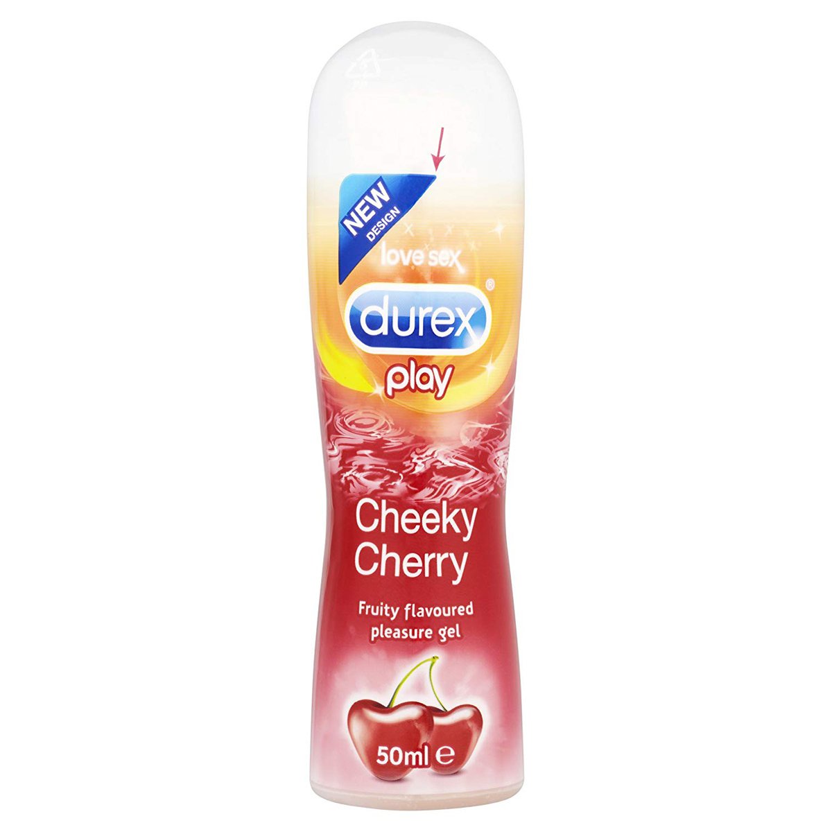 DUREX PLAY CHERRY Flavored Gel Lubricant 50ML 1.69 fl oz