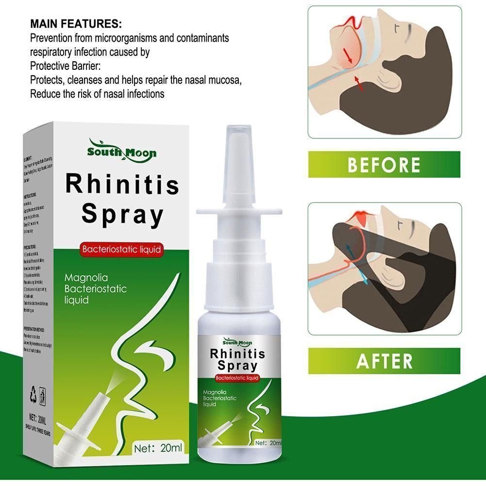 Nasal Spray Chronic Rhinitis Sinusitis Chinese Traditional Herbal