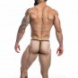 Mens Thong Loopstring Provocative Black String Underwear Stripper Open S M L XL
