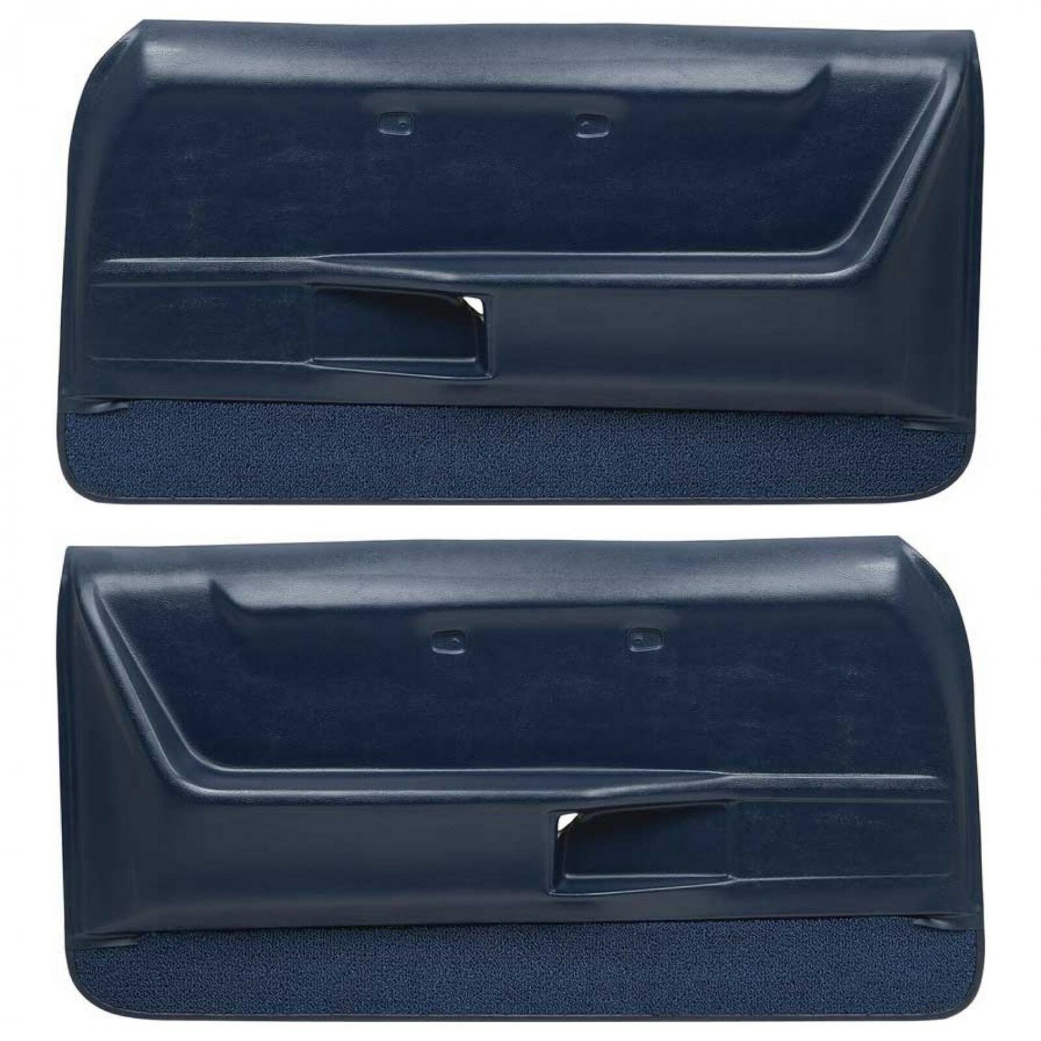 OER F62812 1968-1969 Pontiac Firebird Deluxe Door Panel Set Dark Blue