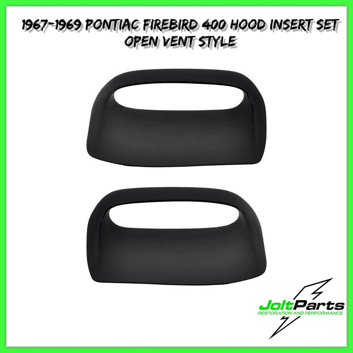 Oer K892982 1967 1969 Pontiac Firebird 400 Hood Insert Set Open Vent