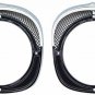 OER TF400002B Headlamp Bezel Set 1957 Chevy Bel Air 150 210 Del Ray Nomad