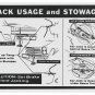 RestoParts Trunk Jacking Instructions Decal Sticker 1965 GTO Lemans and Tempest