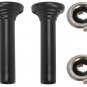 OER Black Door Lock Knob Set For 1967 Firebird GTO Camaro Impala Nova Bel Air