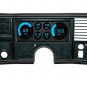 Intellitronix Teal LED Digital Gauge Cluster Panel 1978-88 Monte Carlo EL Camino