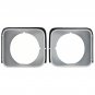 OER Headlamp Bezel Set For 1975-1978 Chevy II Nova Standard Models