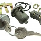 Ignition & Door Lock Set Original Octagon Key For 1967 GTO Chevelle 442 Skylark