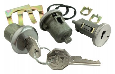 Ignition & Door Lock Set Original Octagon Key For 1967 GTO Chevelle 442 Skylark