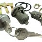 Ignition & Door Lock Set Original Octagon Key For 1967 GTO Chevelle 442 Skylark