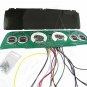 Intellitronix Teal LED Digital Bargraph Gauge Cluster Panel 1964-66 Chevy Truck