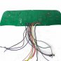 Intellitronix Teal LED Digital Bargraph Gauge Cluster Panel 1964-66 Chevy Truck