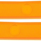 OER Amber Park Light Lamp Lens Set 1963 Chevy Impala Bel Air and Biscayne