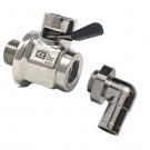 EZ Oil Drain Valve With Elbow Nipple For 1996-2002 Chevy Camaro 3.8L 5.7L