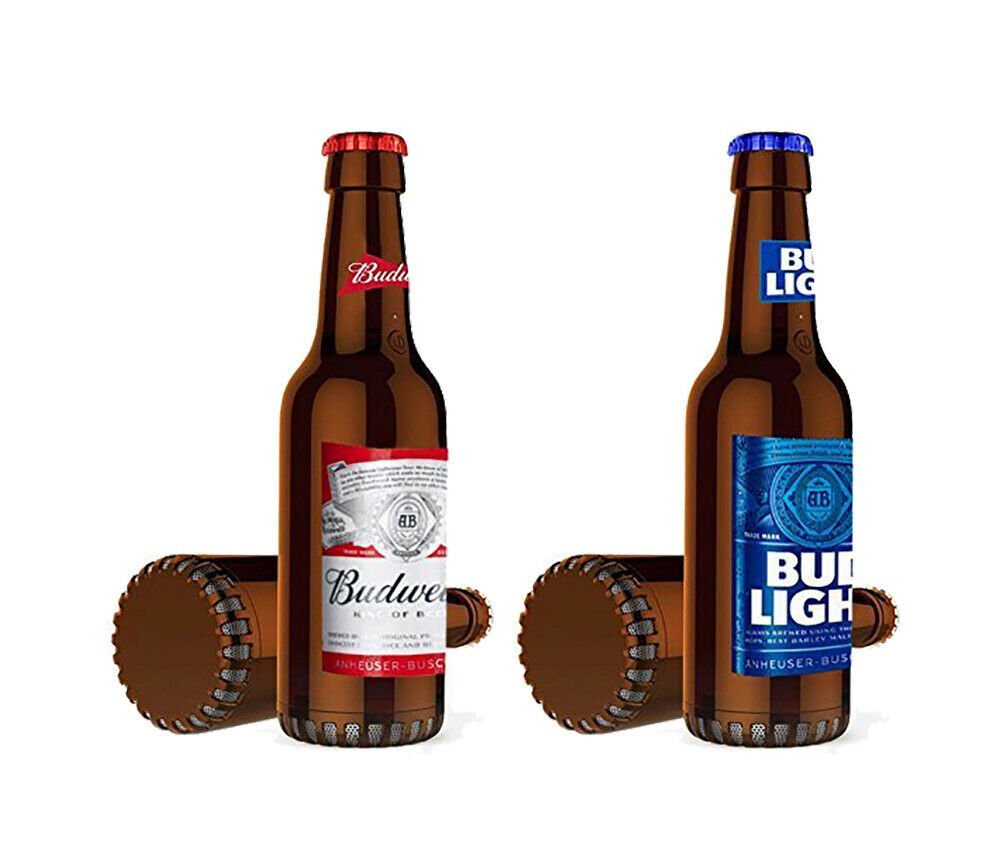 Bud Light Budweiser Wireless Bluetooth Beer Bottle Speaker