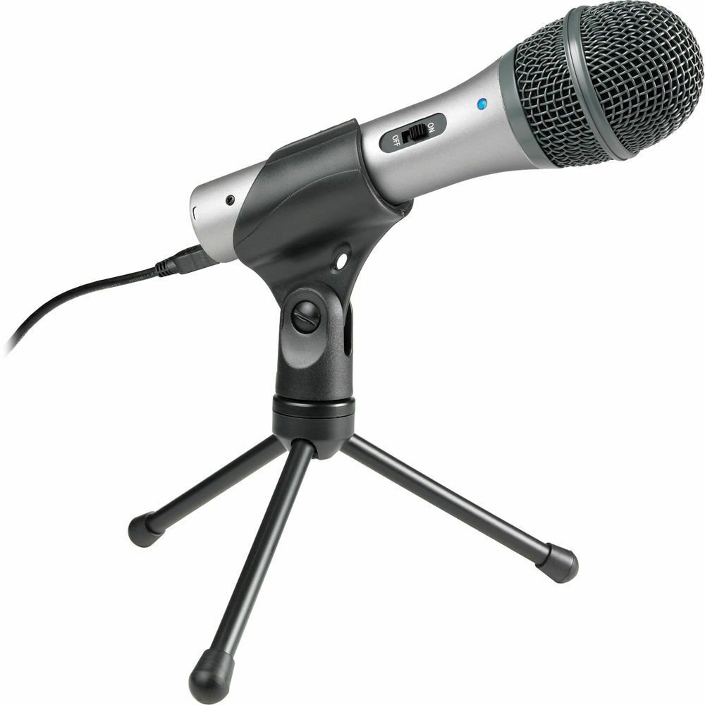 Audio-Technica ATR2100-USB Cardioid Dynamic USB XLR Microphone