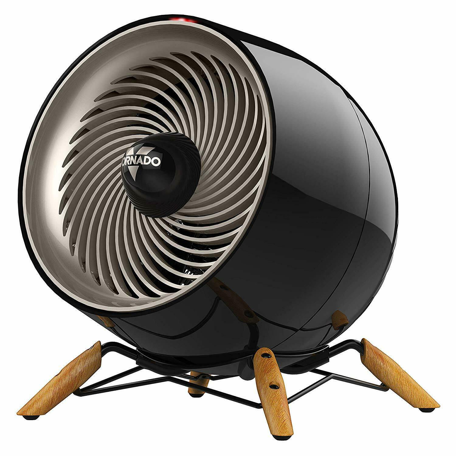Vornado Glide Heat Whole Room Vortex Space Heater - Black