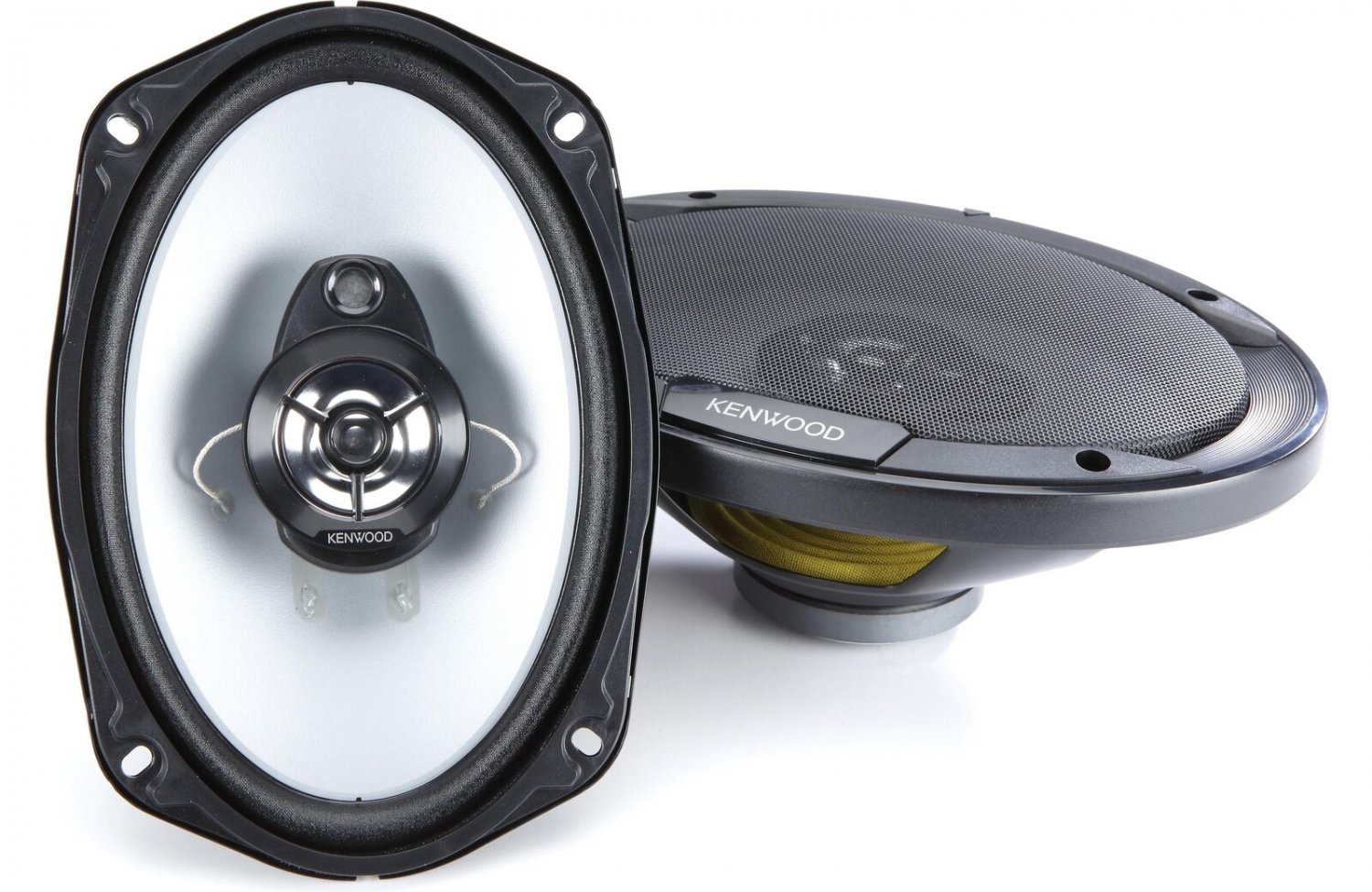 Kenwood 6" x 9" 3-Ways Coaxial Oval Car Speakers with 800W Max Power - KFC-6966S