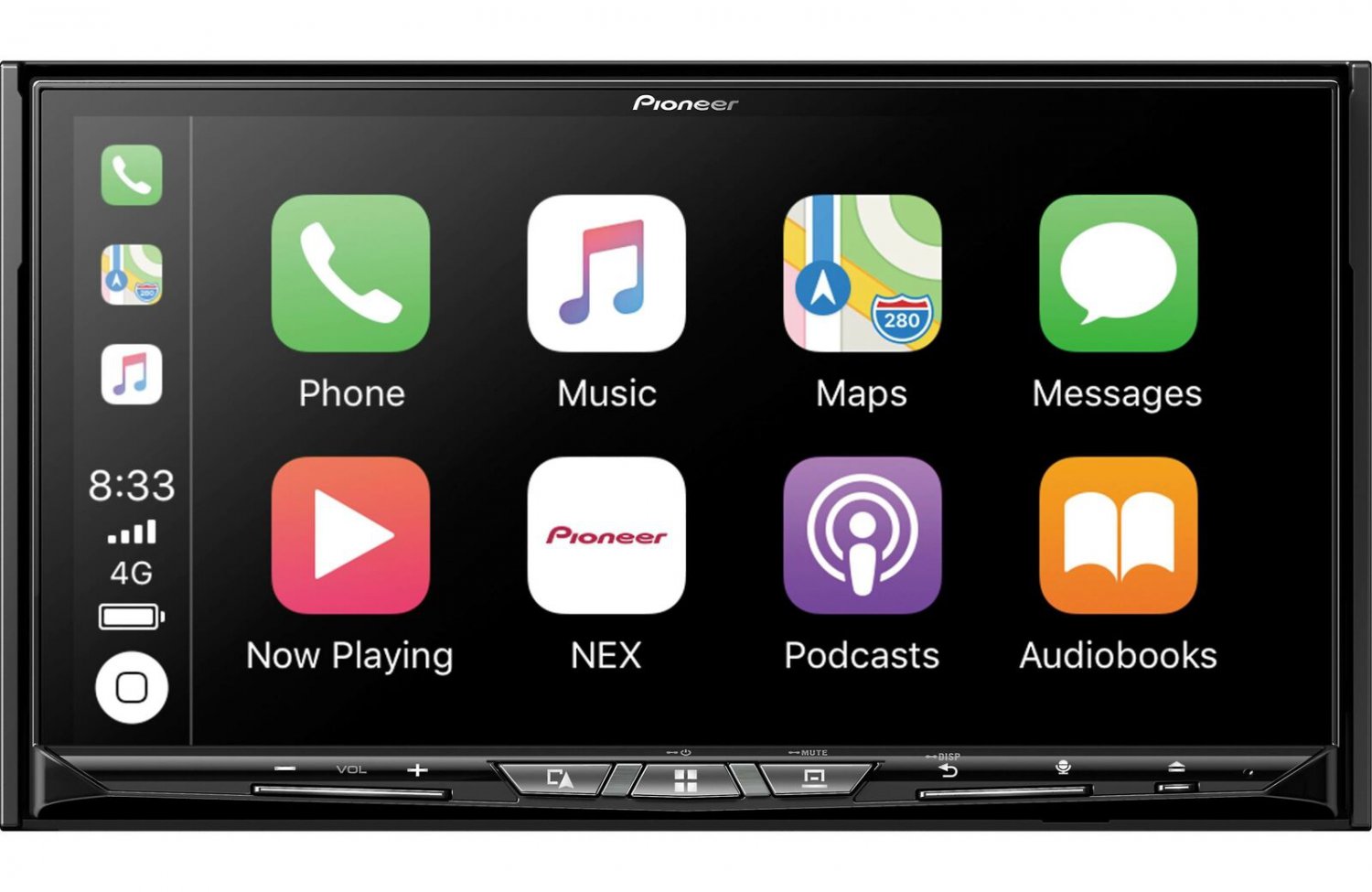 Pioneer AVIC-W8500NEX 7" 2-DIN Touchscreen GPS Navigation Car Stereo AV Receiver