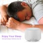 500ML 7 LED Humidifier Air Aroma Essential Oil Diffuser Aromatherapy Atomizer