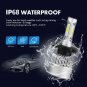 2Pcs H4 9003 200W 20000LM 6000K Car COB LED Conversion Headlight Bulb Hi/Lo Beam