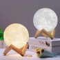 3D USB LED Magical Moon Night Light Moonlight Table Desk Moon Lamp Home Decor