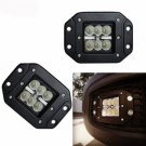 2X 18W LED Work Light Bar bumper mount Spot Offroad Driving Fog Lamps SUV 4*4 Y