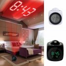 Digital Alarm Clock Multifunction With Voice Talking LED Projection Temperature