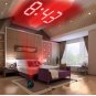 Digital Alarm Clock Multifunction With Voice Talking LED Projection Temperature