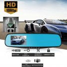 1080P Wide Angle Len Car 4.3'' Auto DVR Mirror Dash Cam Driving Recorder Camera