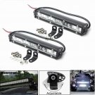 2x 36W 7inch LED Work Light Bar Spot Driving Fog Light Off Road SUV Truck 6000K