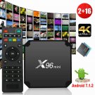 HD X96 Mini 2GB/16GB Android 7.1.2 Quad Core Smart TV Box WiFi 4K Media Remote Y