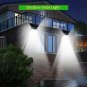 Waterproof 118LED Solar Powered Lamp Outdoor Garden Yard PIR Motion Sensor Light
