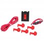 5x 12LED Smoked Cab Roof Top Marker Running Clearance Warm Light For Dodge Ram