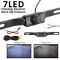 Car Rear View Backup Camera Parking Reverse Back Up Camera Waterproof CMOS 7LED