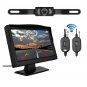 5" TFT LCD Car Rear View Backup Monitor+Wireless Parking Night Vision Camera Kit