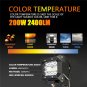 1PC 4" LED Work Light Bar Flood Spot Combo Off-road Driving Fog Lamp Truck Boat