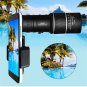 16x52 Zoom Hiking Monocular Telescope Lens Camera HD Scope Hunting Phone HolderY