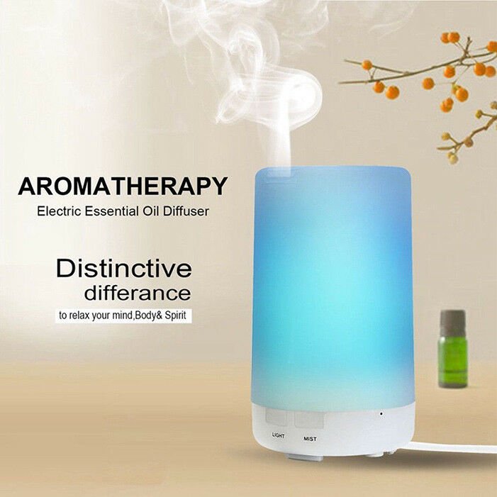 LED Ultrasonic Aroma Essential Diffuser Air Humidifier Purifier Aromatherapy CY