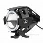 1PC 125W U7 Motorcycle LED Headlight Driving Fog Spot Light Strobe Lamp
