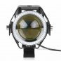 1PC 125W U7 Motorcycle LED Headlight Driving Fog Spot Light Strobe Lamp