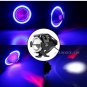1PC 125W U7 Motorcycle LED Headlight Driving Fog Spot Light Strobe Lamp