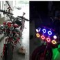 1PC 125W U7 Motorcycle LED Headlight Driving Fog Spot Light Strobe Lamp